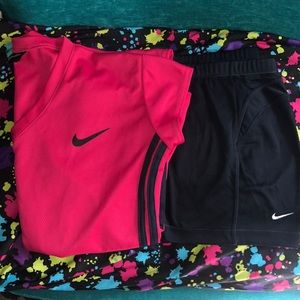 Nike Dri-Fit top and short set 🌺